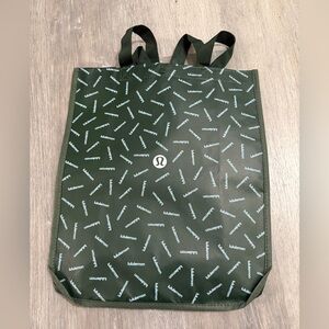 Lululemon Green Tote Bag